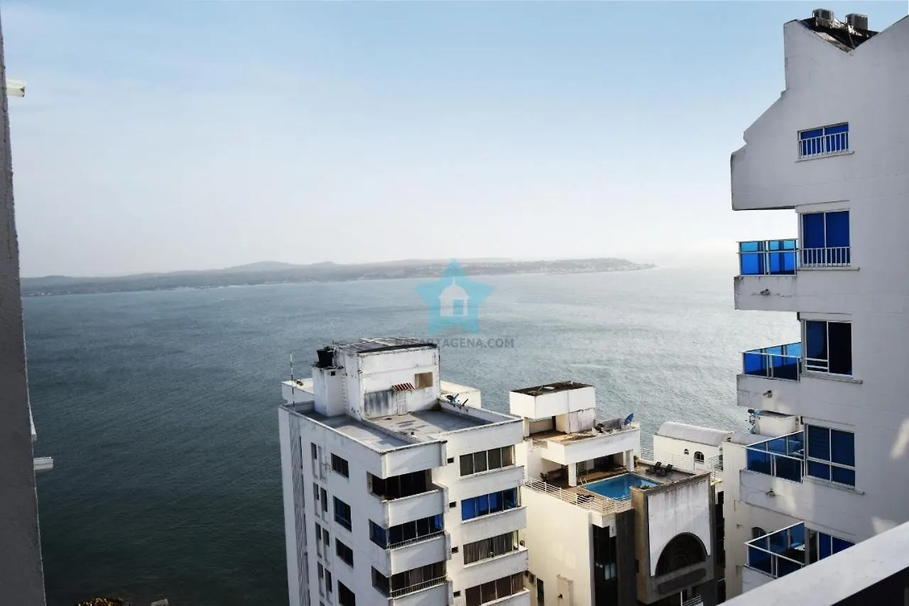 Apartamento Con Vista Piso 20 Cartagena 0*,  Colombia