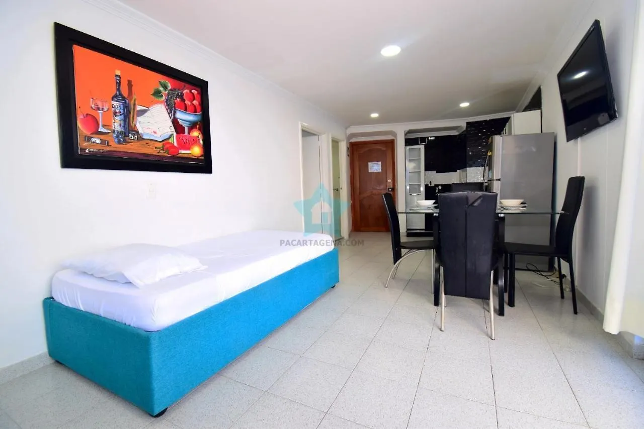 Apartamento Con Vista Piso 20 Cartagena 0*,  Colombia